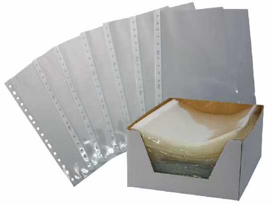 11 Holes PP Sheet Protector 0.035mm