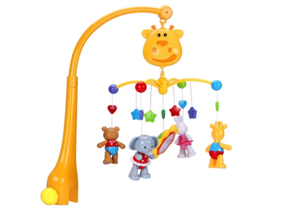 Детские музыкальные подвесные игрушки кроватка-жираф детская кровать-колокольчик (H3691077)