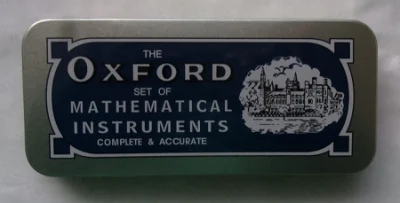 Набор канцелярских принадлежностей Oxford Math Set Математический инструмент